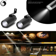 2PCS 10W LED Pinspot Light Disco Stage Light Beam Spotlight Monochrome Light