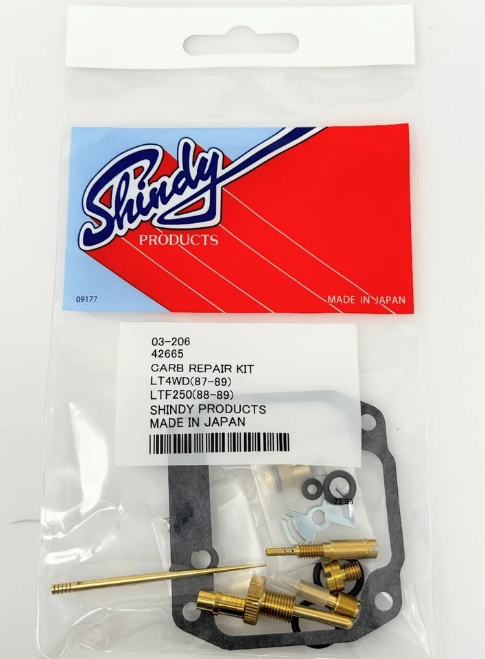 Kit de reconstrucción de carburador Suzuki LTF250 Quadrunner 1988-1989 - Hecho en Japón Foto 2 de 2