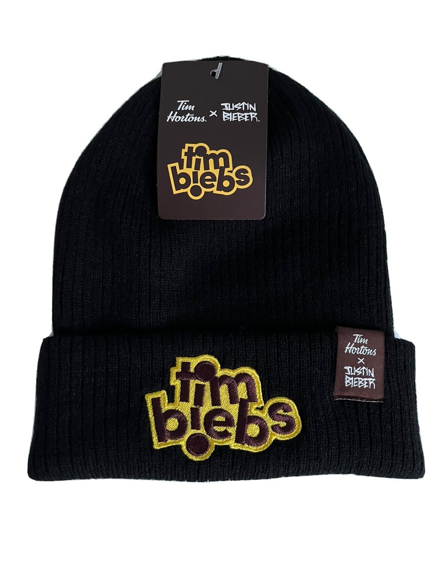 biebs tim hortons merch