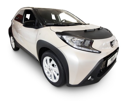 Sujetador de coche para Toyota Aygo x año a partir de 2022 protección contra impactos de piedras sujetador capó tuning - Imagen 3 de 4