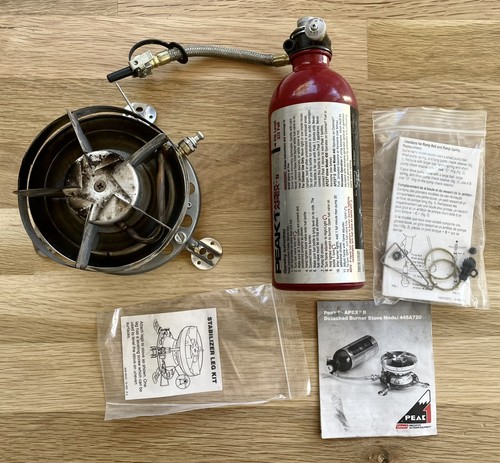 coleman peak 1 apex ii stove