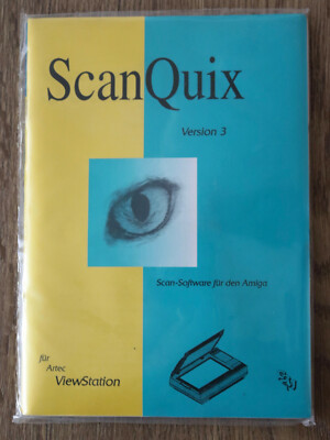 AMIGA 500-A4000 Scan Quix 3 für Artec View Station und Scan Quix 4 Update