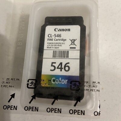 Canon Original CL-546 Colour Fine Tintenpatrone für PIXMA Canon Drucker