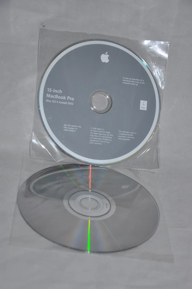 NEW MacBook Pro 15 original DVD not burnt OS X 10.6 Snow Leopard Application - Image 4 of 4