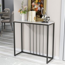 Stylish Console Table for Hallway Slim Display Table Sofa Table for Small Space