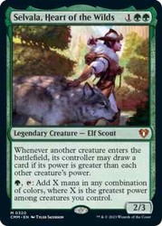 Selvala, Heart of the Wilds #320 Commander Masters