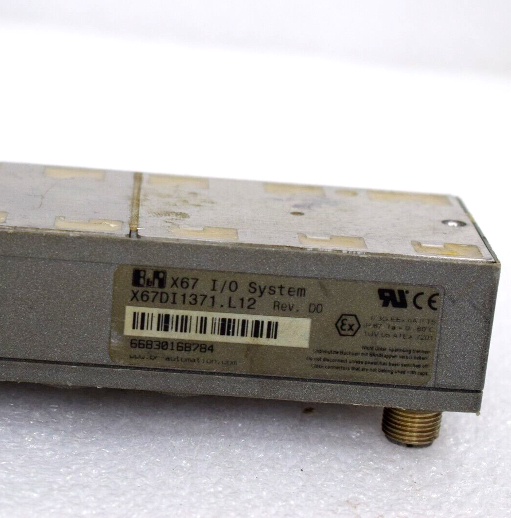 B&R AUTOMATION X67DI1371.L12 DIGITAL INPUT MODULE B&R AUTOMATION X67DI1371.L12 DIGITAL INPUT MODULE