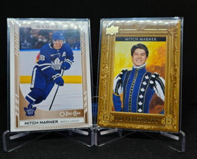 Mitch Marner 2023-24 Upper Deck Series 1 UD PORTRAITS P-24 Plus Glossy OPC