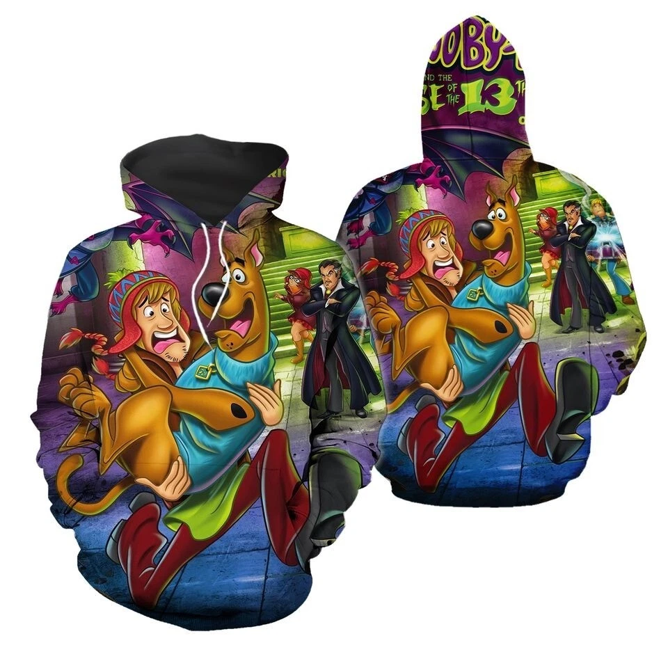 Scooby Doo 3D Hoodie for Men and Women