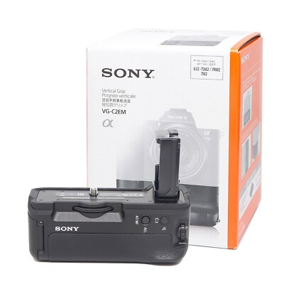 BRAND NEW Original Vertical Battery Grip VG-C2EM for SONY A7II A7RII A7SII