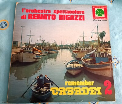 LP ''L'Orchestra Spectacolare Di Renato Bigazzi    Remember Casadei 2'' - 1974
