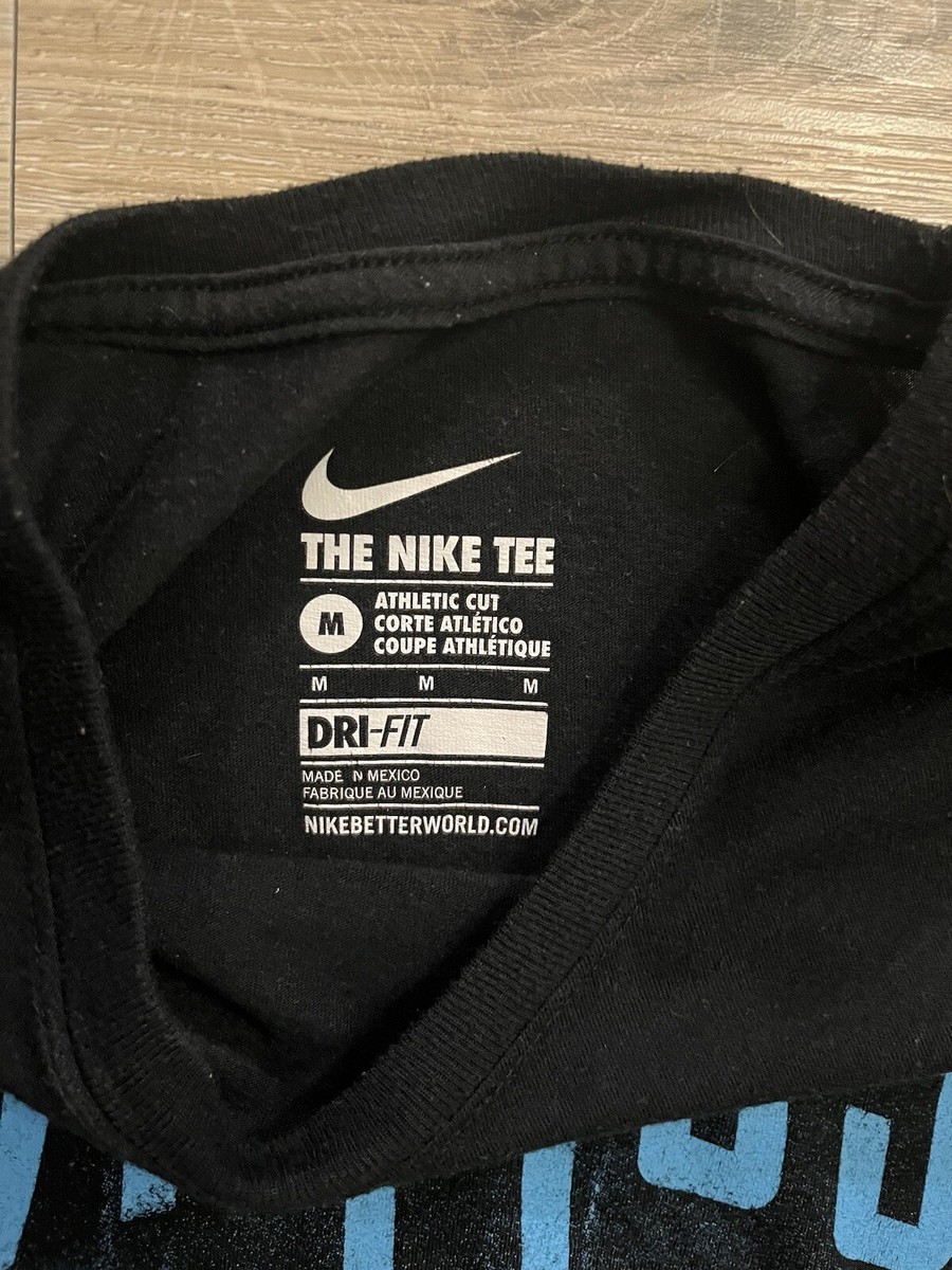 Nike The Nike Tee Shirt Mens Medium Black Vamos Rafa Rafael