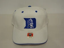 Vintage NCAA Duke Blue Devils LOGO Fitted 7 1/8 Hat 90s American Needle NEW NWT