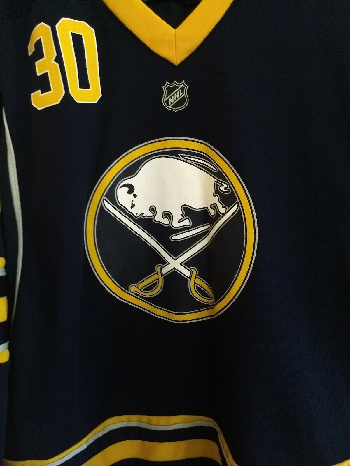 Reebok Blue Ryan Miller Buffalo Sabres 30 Hockey Jersey Youth L/XL eBay