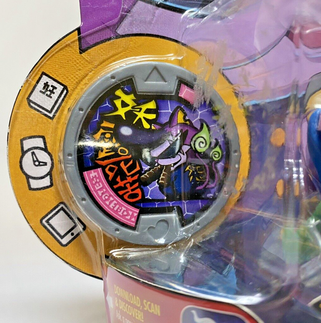 Yo-Kai Watch - Figura com Medalha - Baddinyan B7138 - MP Brinquedos