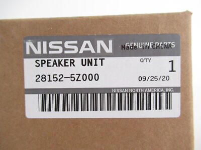 Genuine OEM Nissan 28152-5Z000 Instrument Panel Speaker Unit | eBay