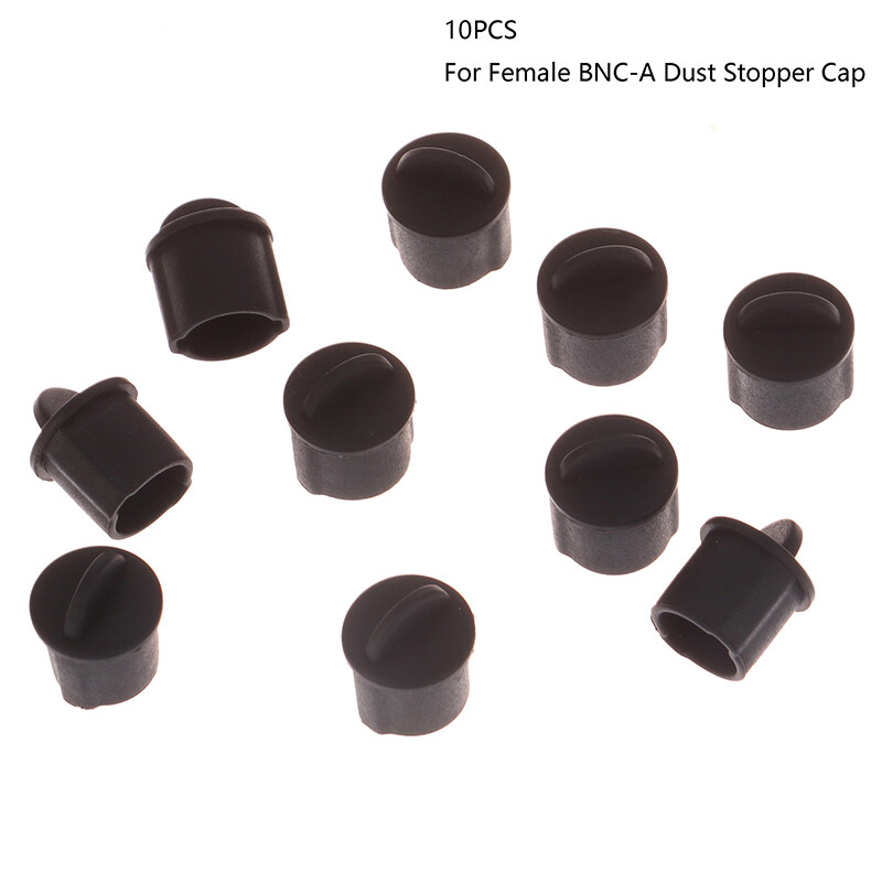 uxcell 10pcs Silicone BNC AntiDust Stopper Cap Cover for Female Jack