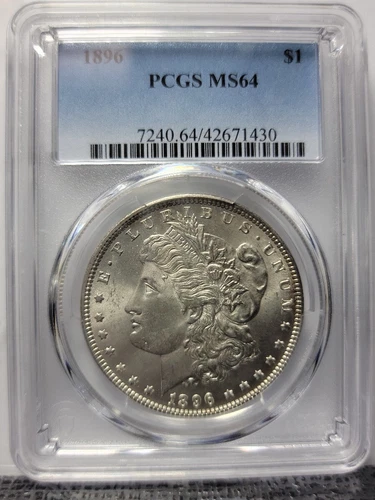 1896  $1 PCGS MS64   42671430