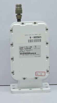 Insat C PLL LNB Internal Reference C Band Model NJS8478S S/N A00226A85