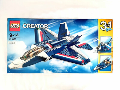 LEGO 31039 Blue Power Jet 100% complete with instructions, box & 15 ...