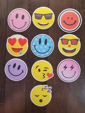 STICKERS x 10 SMILE FACE Cute Sticker Cartoon SMILE Stickers SM4
