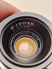 JUPITER 12 obiettivo 35mm f2.8 attacco Contax manuale ritratto vecchio telemetro