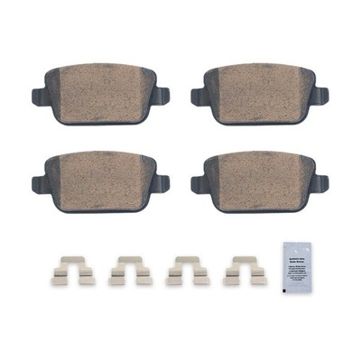 HUSCH Hinten kupferfrei ceramic Hochwertige Bremsbeläge für Volvo S80/ XC70/ V70