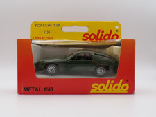 SOLIDO No 1336 PORSCHE 928 GREEN EXCELLENT BOXED 1:43