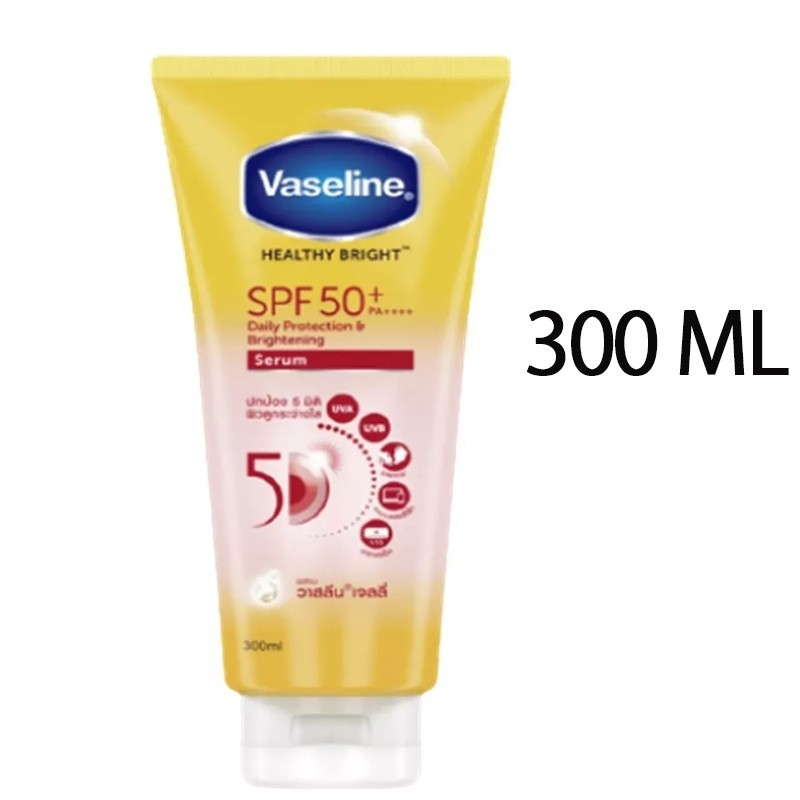 Vaseline SPF 50+ PA++++ Sunscreen Lotion 300ml Healthy Bright Daily Protection-image