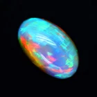 11.88ct HONEYCOMB! Transparent Body Rainbow Play Fine Crystal Welo Opa 19x12mm