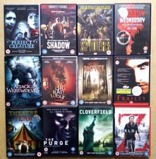 Horror Werewolves Zombies Monsters Films Movies DVD x13 Bundle Job Lot