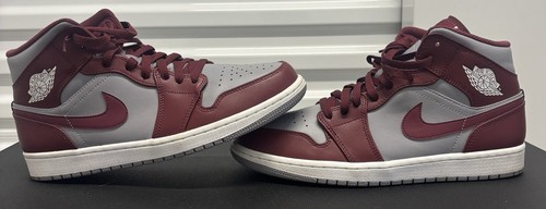 Air Jordan 1 Mid Cherrywood Red