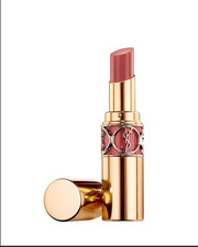 YSL Rouge Volupt Shine Oil-in-Stick 79 Coral Plume Lipstick Peach NIB