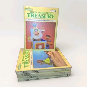Sesame Street Treasury Book Set | eBay