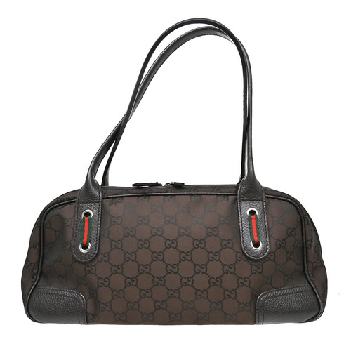 Gucci Brown Canvas GG Handbag 293594 002058 NQ09104