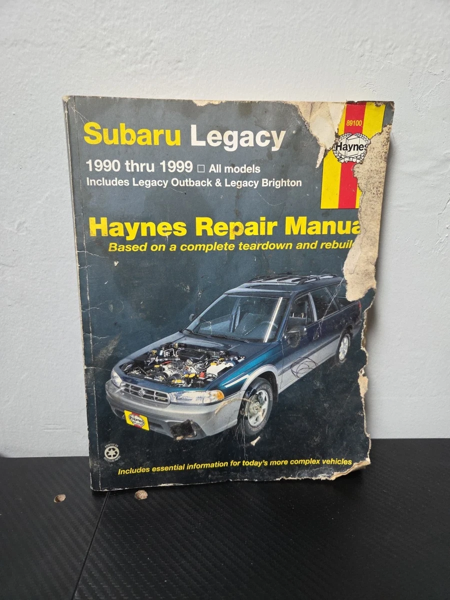 Service & Repair Manuals for Subaru Legacy for sale | eBay