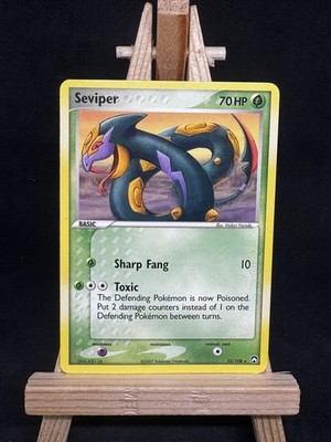 Seviper (EX Power Keepers) - Rare - 23/108 - Pokemon Card 2007 Read Description