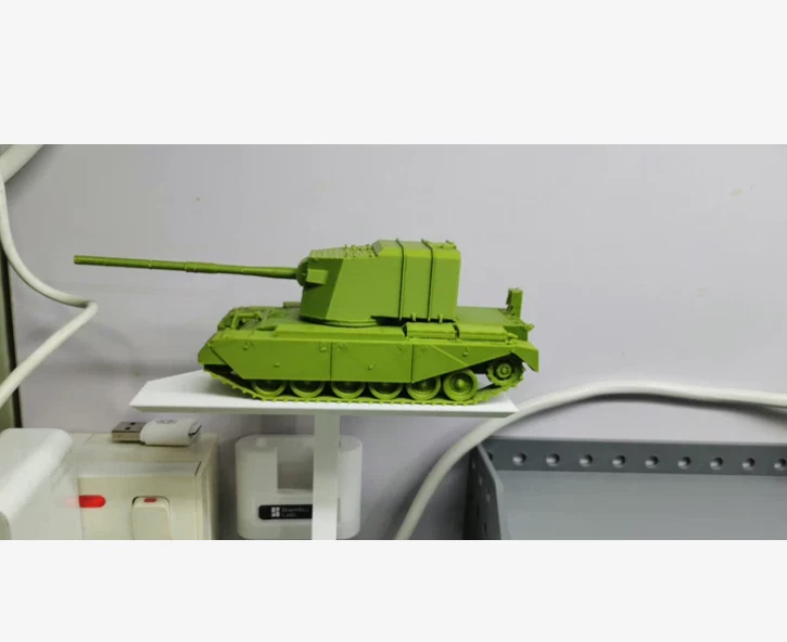 3D Printing 1/72 Uk FV4005 Stage 2 Tank Destroyer Unpainted Model Kit - Image 2 of 4