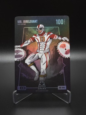 Mr. Irrelevant ''Brock Purdy'' Bo Jackson Battle Arena Battlefoil Steel