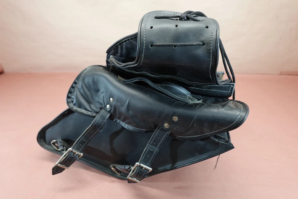 Harley Davidson Iron 883 XL883N 2009-2022 bolsas de sillín bolsas de sillín Foto 3 de 4
