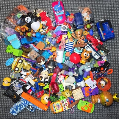 Lot of 100 Kids Toy Bundle McDonalds Happy Meal Kid Toys + More! (Mixed/Random)