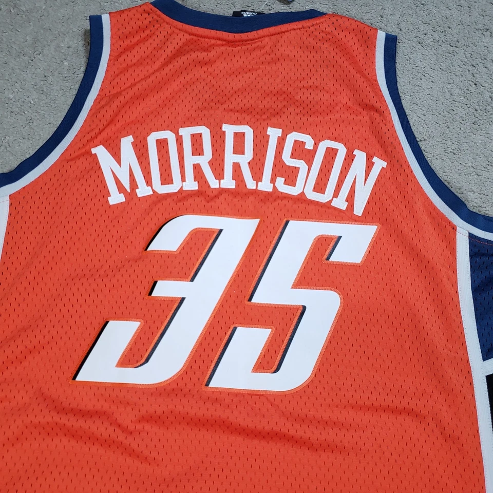 NEW VTG Adam Morrison Adidas Jersey XL Charlotte Bobcats Hornets Swingman NBA - Image 4 of 4