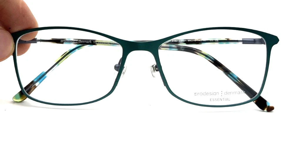 NUEVAS GAFAS PRODESIGN 3162 C.9521 VERDE MEDIO MATE AUTÉNTICAS 55-16-140 Foto 4 de 4