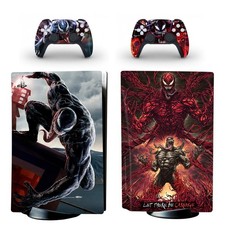 New Film Spider Ps5 Disc Sticker Decal Cover for Console and 2 Controllers Ps5 D