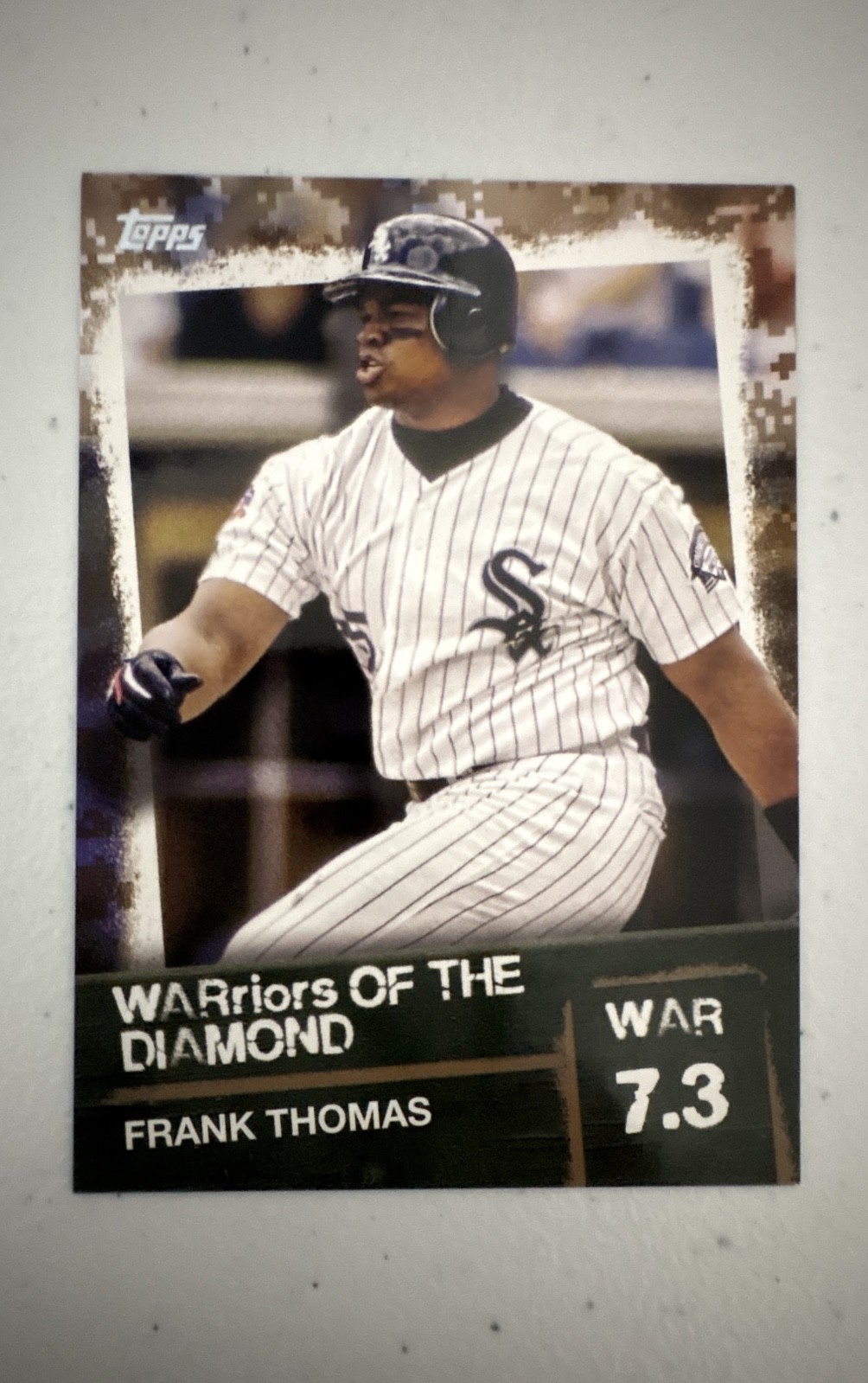 2020 Topps - Warriors of the Diamond Frank Thomas #WOD-44 Gold /50