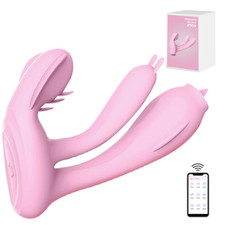 Rechargerable Vibrating Women Panties Wireless APP Remote Control Waterproof Toy