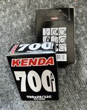 Two 2 Pack Kenda 700 x 28-32c 60mm Threaded Presta Valve Road Bike Inner Tubes
