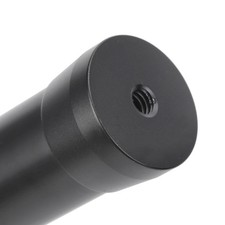2 Section Extension Tube Aluminum Alloy Tripod Center Extender With 1/4in 3/8in