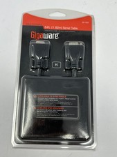 NEW Gigaware 6 Ft Serial Cable 9-pin DB9 Male to Female 26-1402 1.82m 2601402