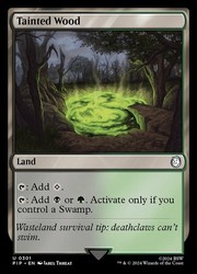 Tainted Wood 301 Uncommon Universes Beyond: Fallout